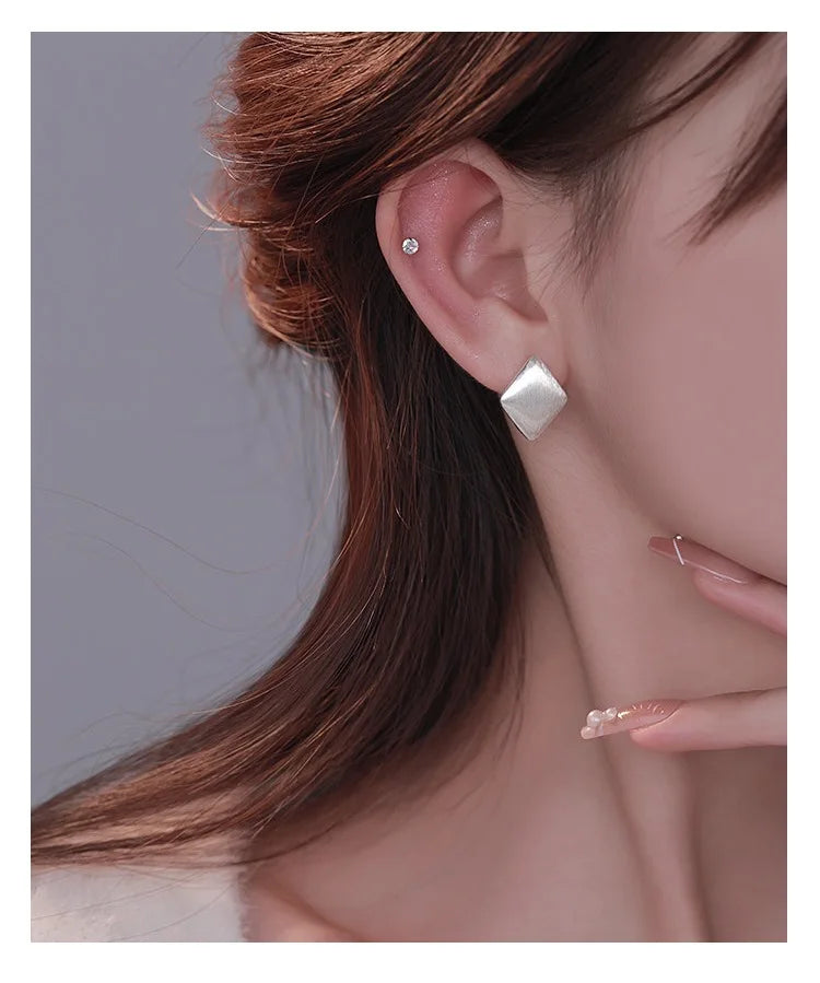 PENDRA Geometry Sterling Silver 10 Earrings