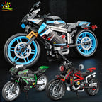 PENDRA Motorbike Moto Racer Building Set