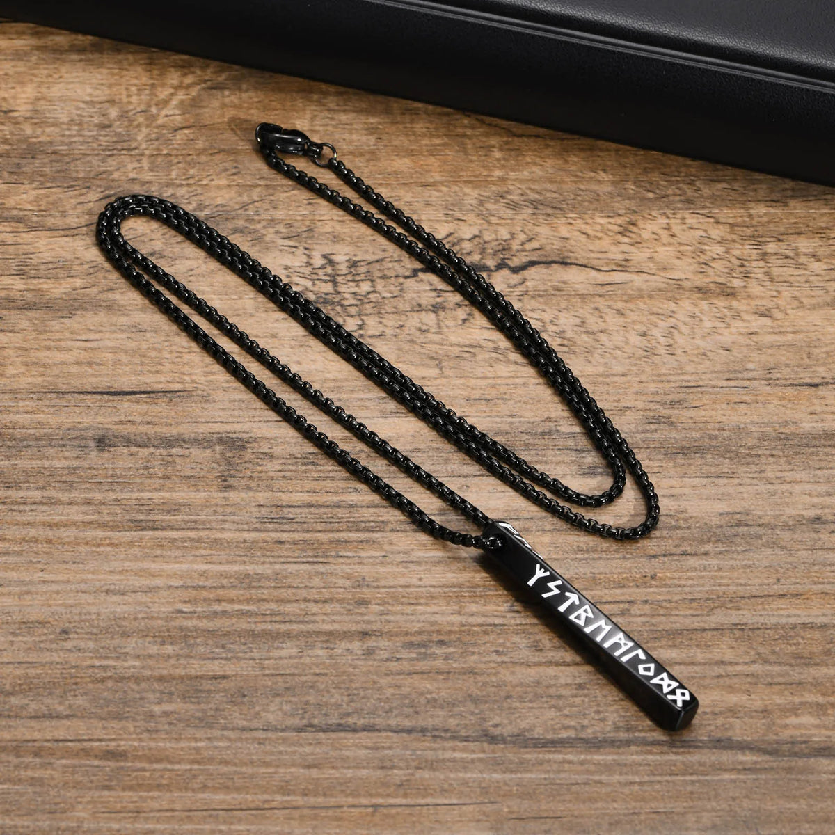 PENDRA Mobius Viking Valknut Pendant Necklace