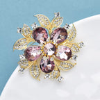 PENDRA Florielle5 Crystal Brooch