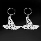 PENDRA Witchmoon Star Moon Hoop Earrings