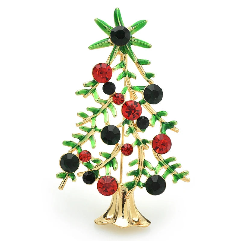 PENDRA Noelara Christmas Tree Brooch