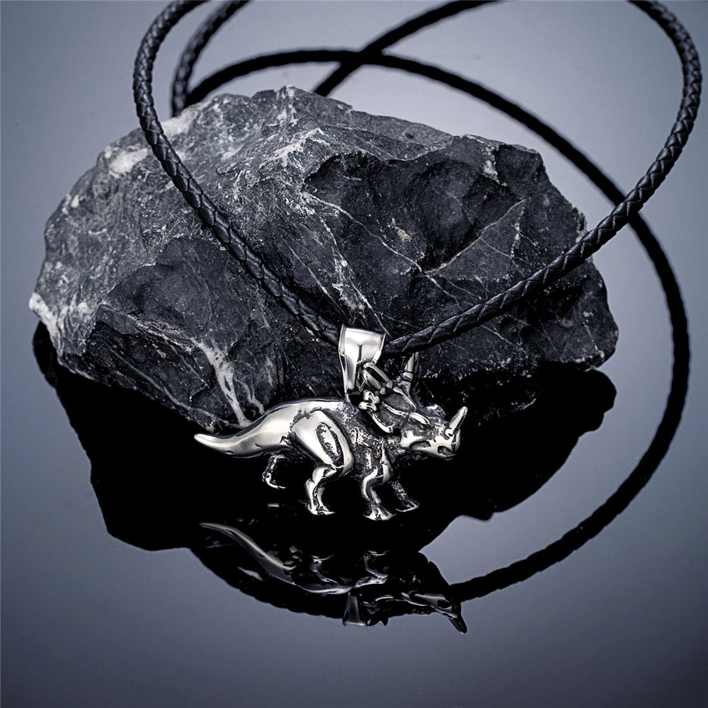 PENDRA Dinosaur Norse Necklace