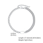 PENDRA Initial Cuban Bracelet