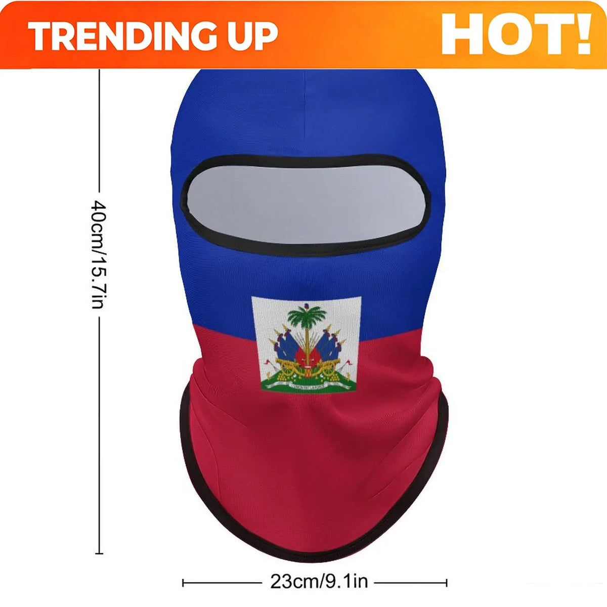 PENDRA Flag Haiti Sunscreen Mask