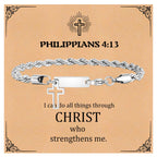 PENDRA Cross Cuban Bracelet Bracelet