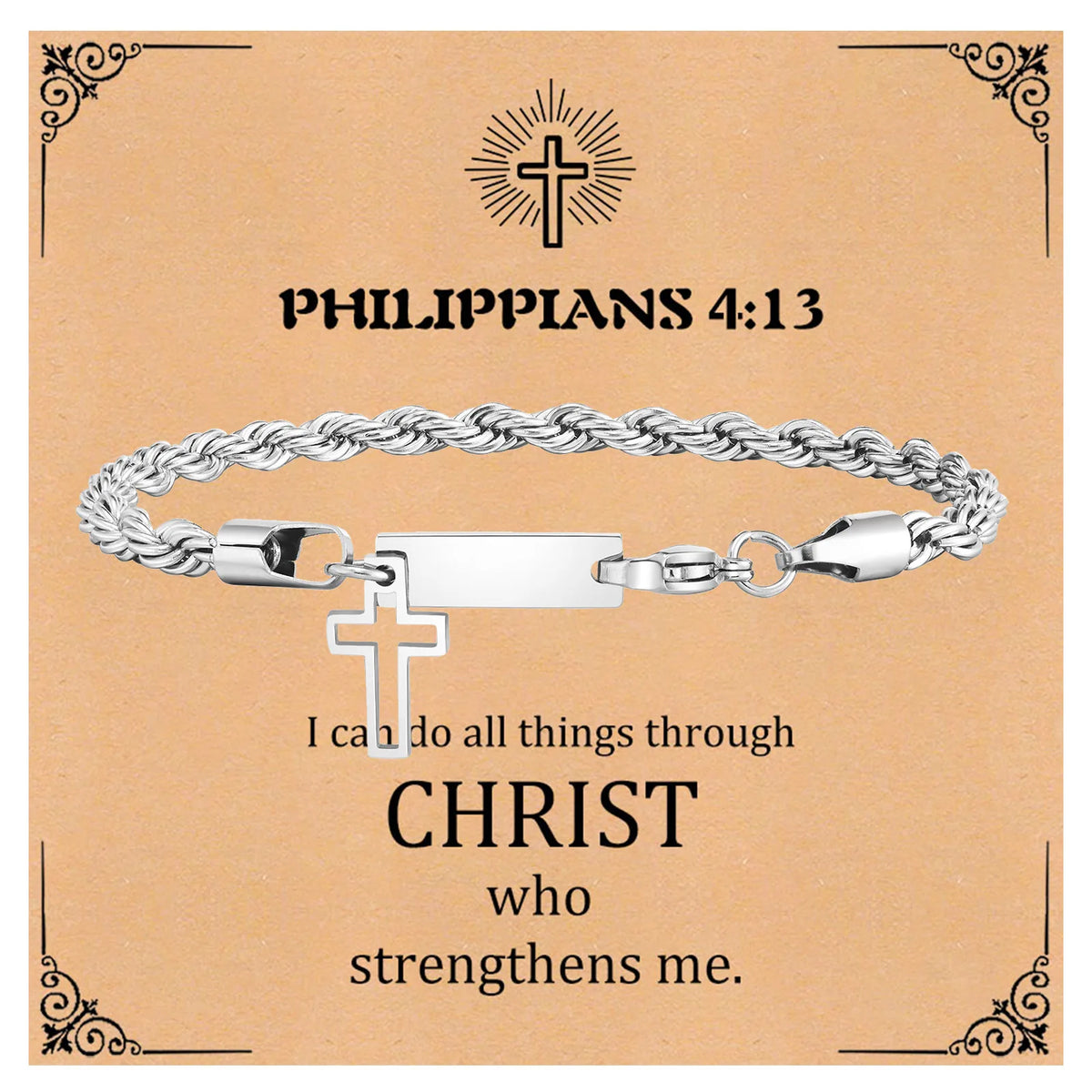 PENDRA Cross Cuban Bracelet Bracelet