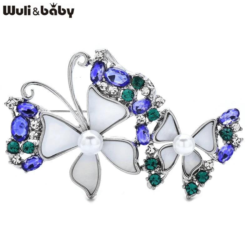 PENDRA Beauty 2 Butterfly Brooch