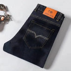 PENDRA Velvet Straight Brushed Trousers