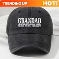 PENDRA Grandad Letter Soft Baseball Cap
