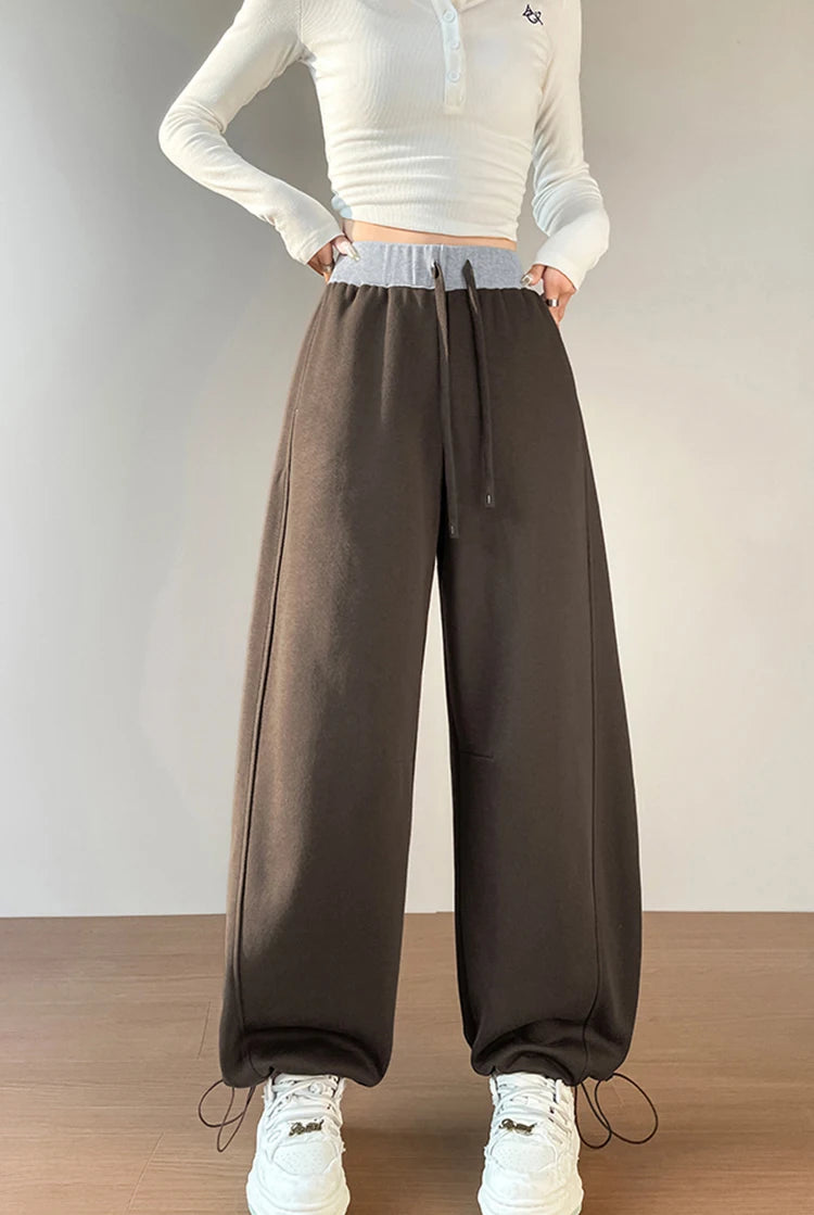 PENDRA American Thick Drawstring Pants