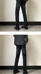 PENDRA Washed End Ripped Pants
