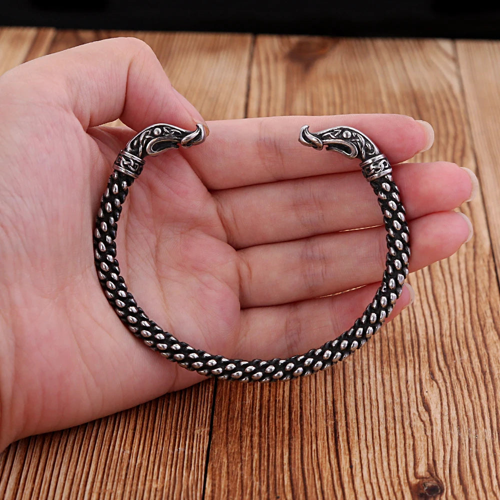 PENDRA Serpentviking Retro Viking Snake Bracelet