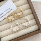 PENDRA Geometry Sterling Silver 8 Earrings