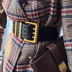 PENDRA Rheaara Leather Western Cowboy Elegant Corset Belt