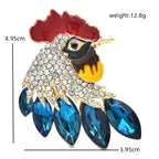 PENDRA Lovely Strong Chicken Brooch