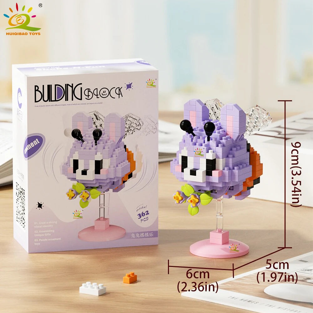 PENDRA Cute Animal Micro Building Set