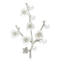 PENDRA Plumelle Plum Blossom Flower Brooch