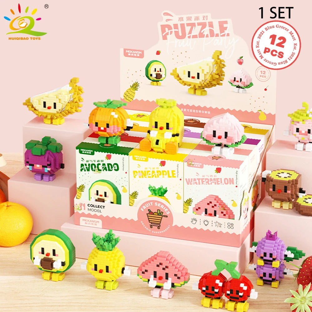 PENDRA Cute Delicious Micro Building Set