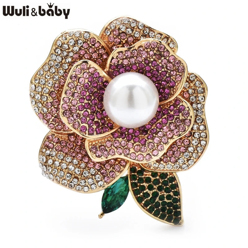 PENDRA Florielle14 Pearl Brooch