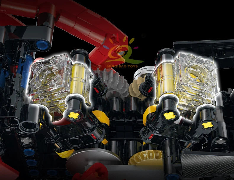 PENDRA High Tech Motorbike Toy Set