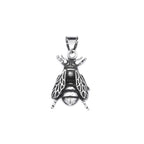 PENDRA Beecrest 316L Stainless Steel Bee Pendant