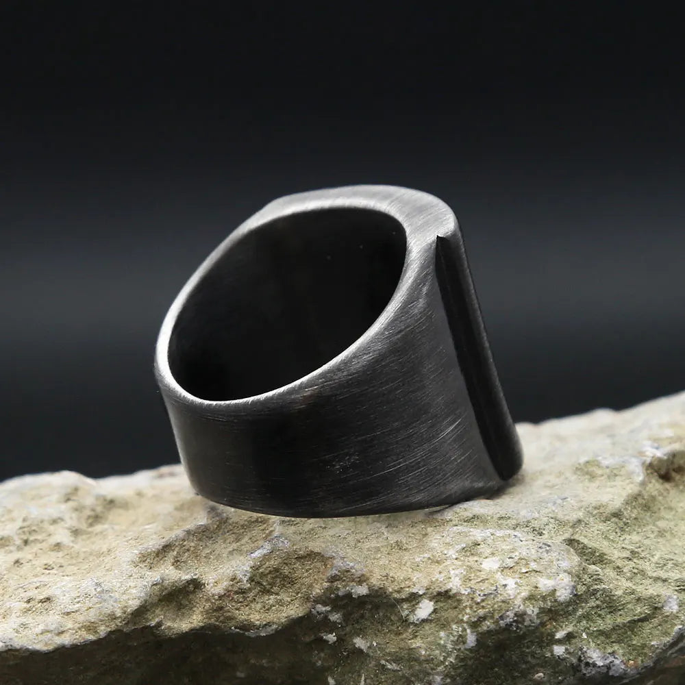 PENDRA Triangleforge Stainless Steel Triangle Ring