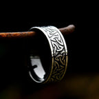 PENDRA Valknut Viking Stainless Steel Ring