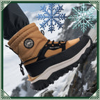 -30c Winter Waterproof Non-slip Cotton  Thick-soled Cold-proof High-top Men's Mountaineering Outdoor Thickened Warm Snow Boots