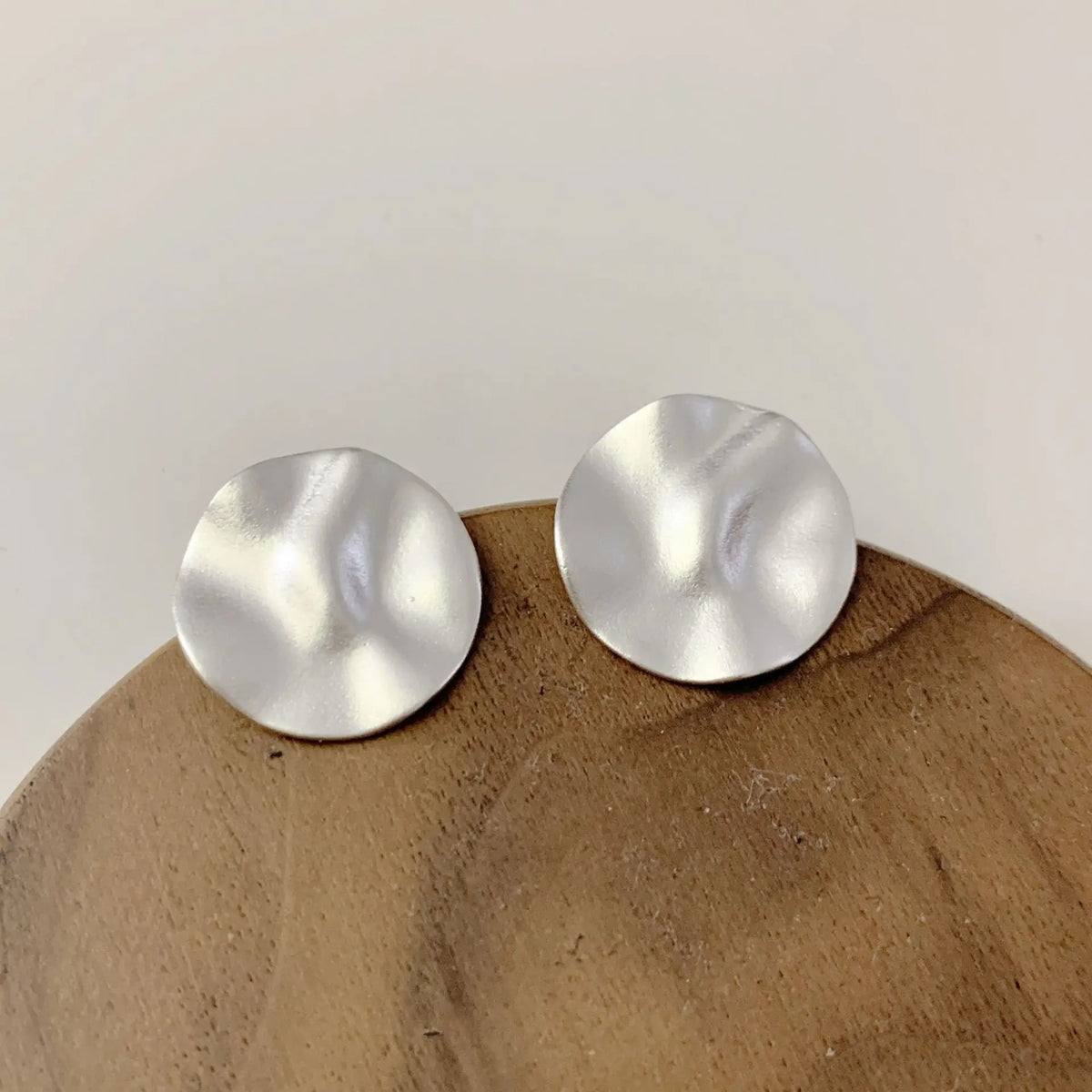 PENDRA Sterling Silver Studs Earrings