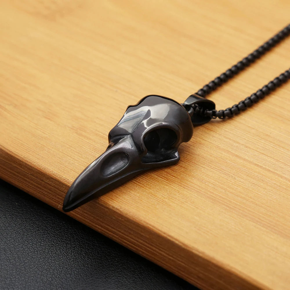 PENDRA Ravenodin Viking Raven Pendant Necklace