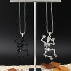 PENDRA Skullfun Halloween Weird Skull Pendant Necklace