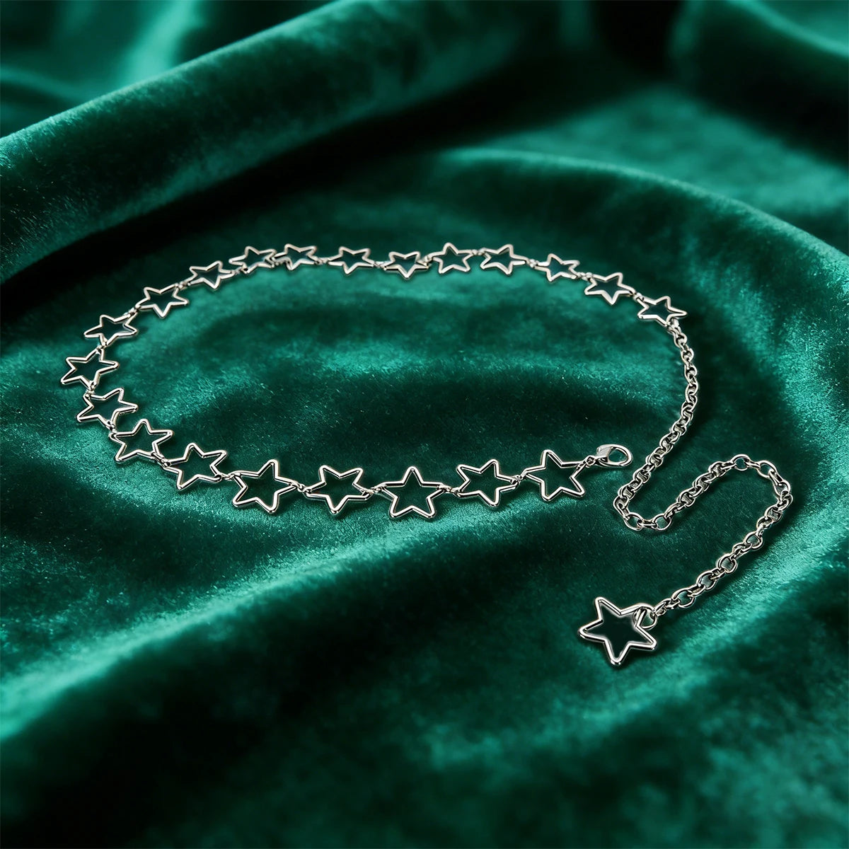 PENDRA Celesina Gold Luxury Waist Chain Belt