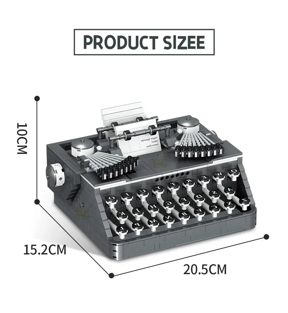 PENDRA Simulation Typewriter Micro Building Set