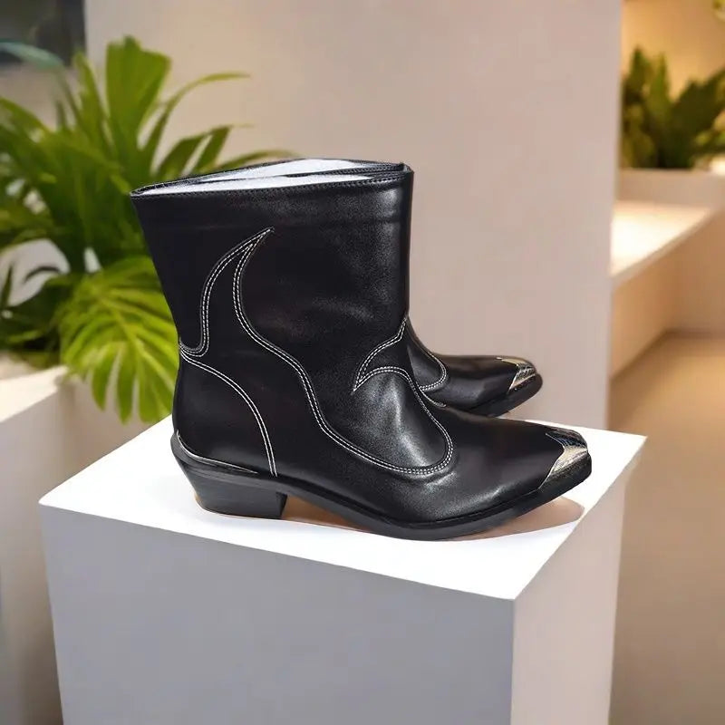 PENDRA Elastic Thin Thick Boots