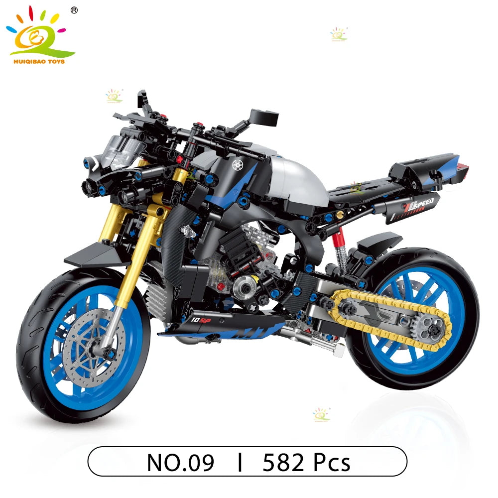 PENDRA High Tech Motorbike Toy Set