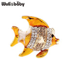 PENDRA Cute Enamel Fish Brooch