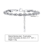PENDRA Twisted Gold Bracelet