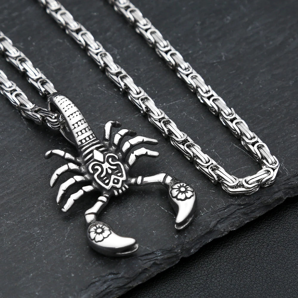 PENDRA Scorpius Stainless Steel Scorpion Pendant