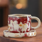 PENDRA Japanese Handmade Kiln-Changed Retro Ceramic Coffee Mug