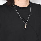 PENDRA Lightning Two Pendant Necklace