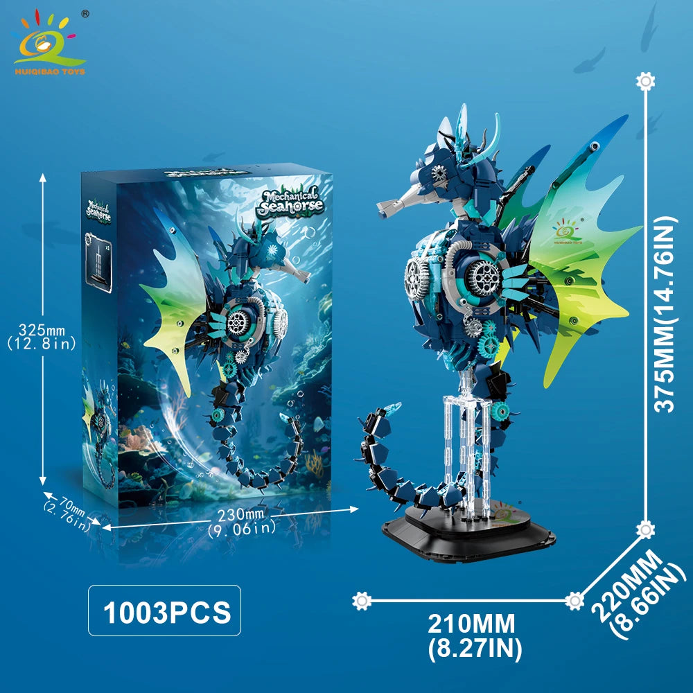 PENDRA Technicial Seahorse Machinery Building Set