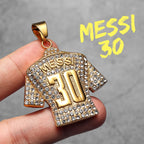 PENDRA Football Jersey Mbapp Steel Necklace