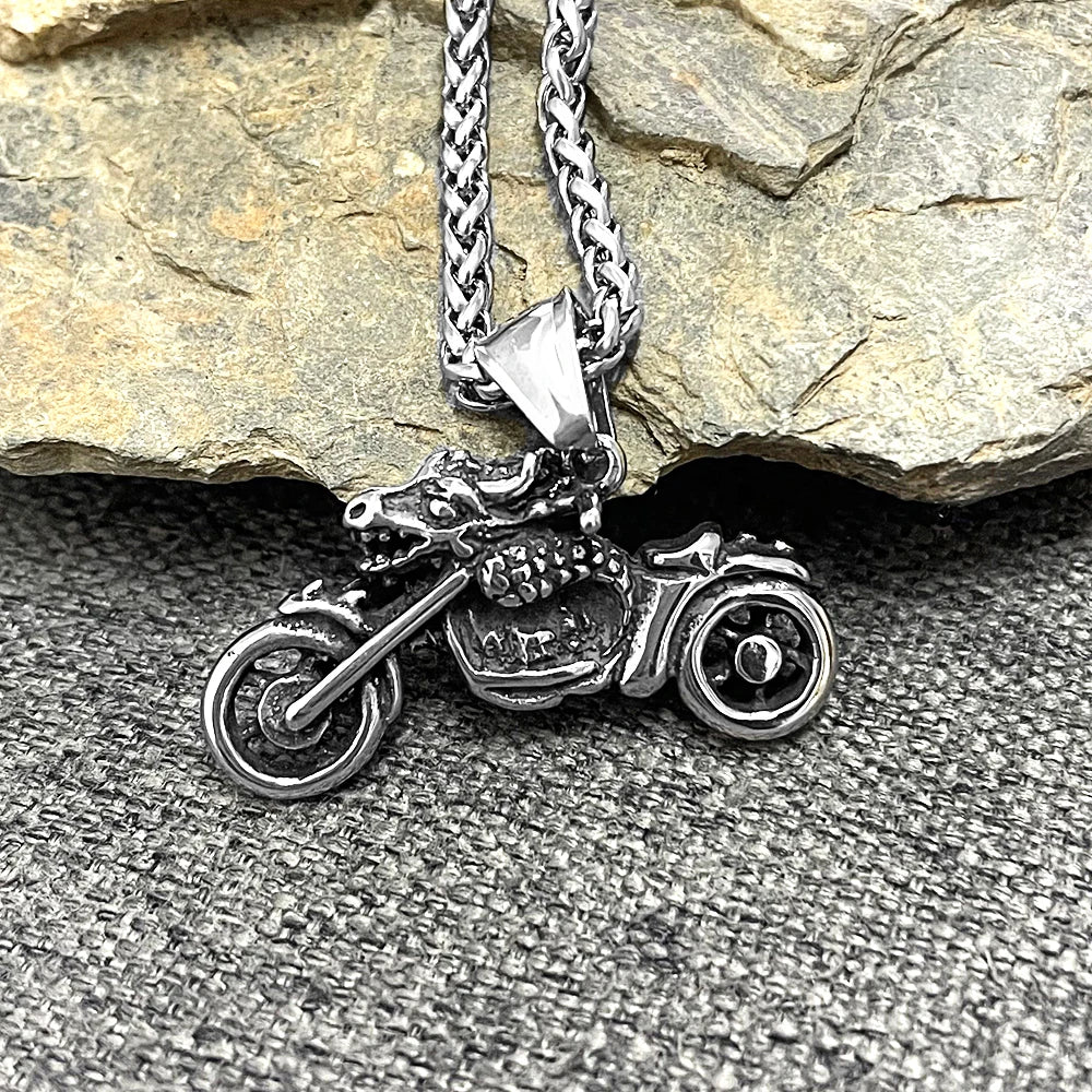 PENDRA Skull Vintage Punk Necklace