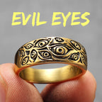 PENDRA Devil Multi Eyes Ring
