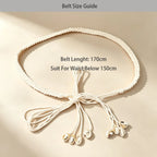 PENDRA Celesia Floral Luxury Waist Chain Belt