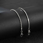 PENDRA Silver 2Pcs Bracelet