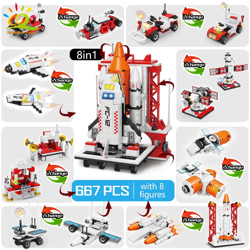 PENDRA Aviation Spaceport Space Building Set