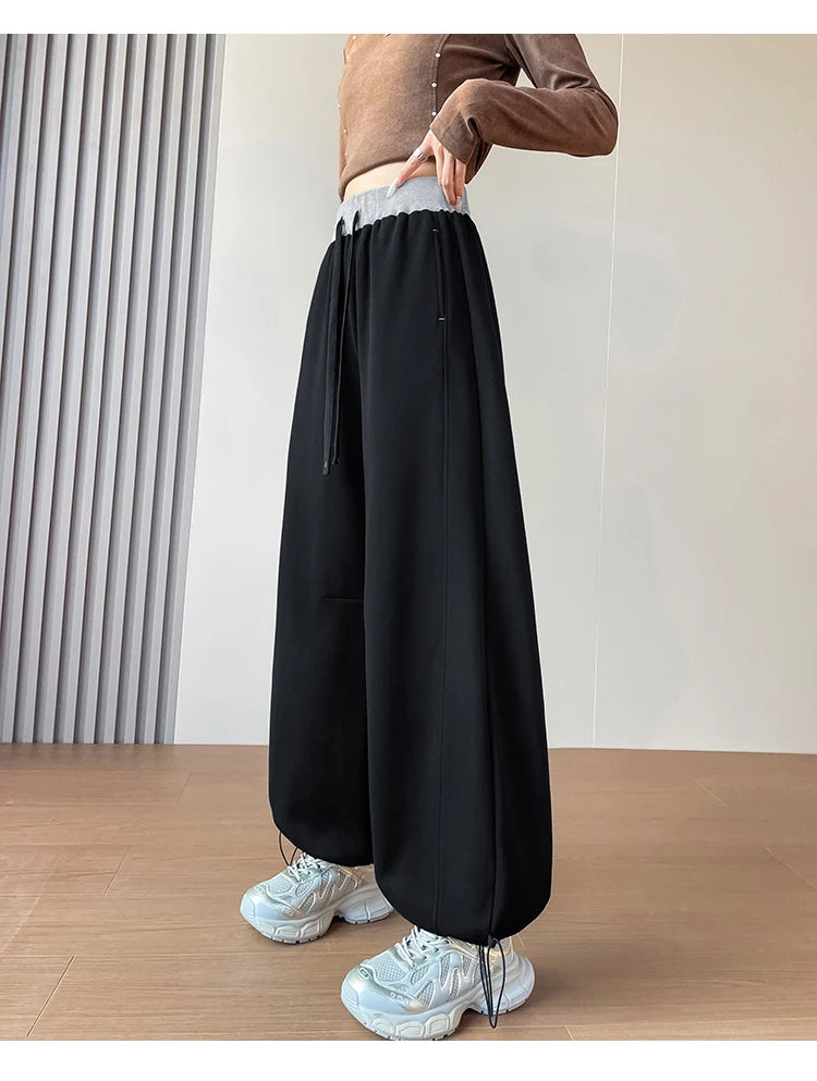 PENDRA American Thick Drawstring Pants