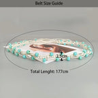 PENDRA Celesia Floral Luxury Waist Chain Belt